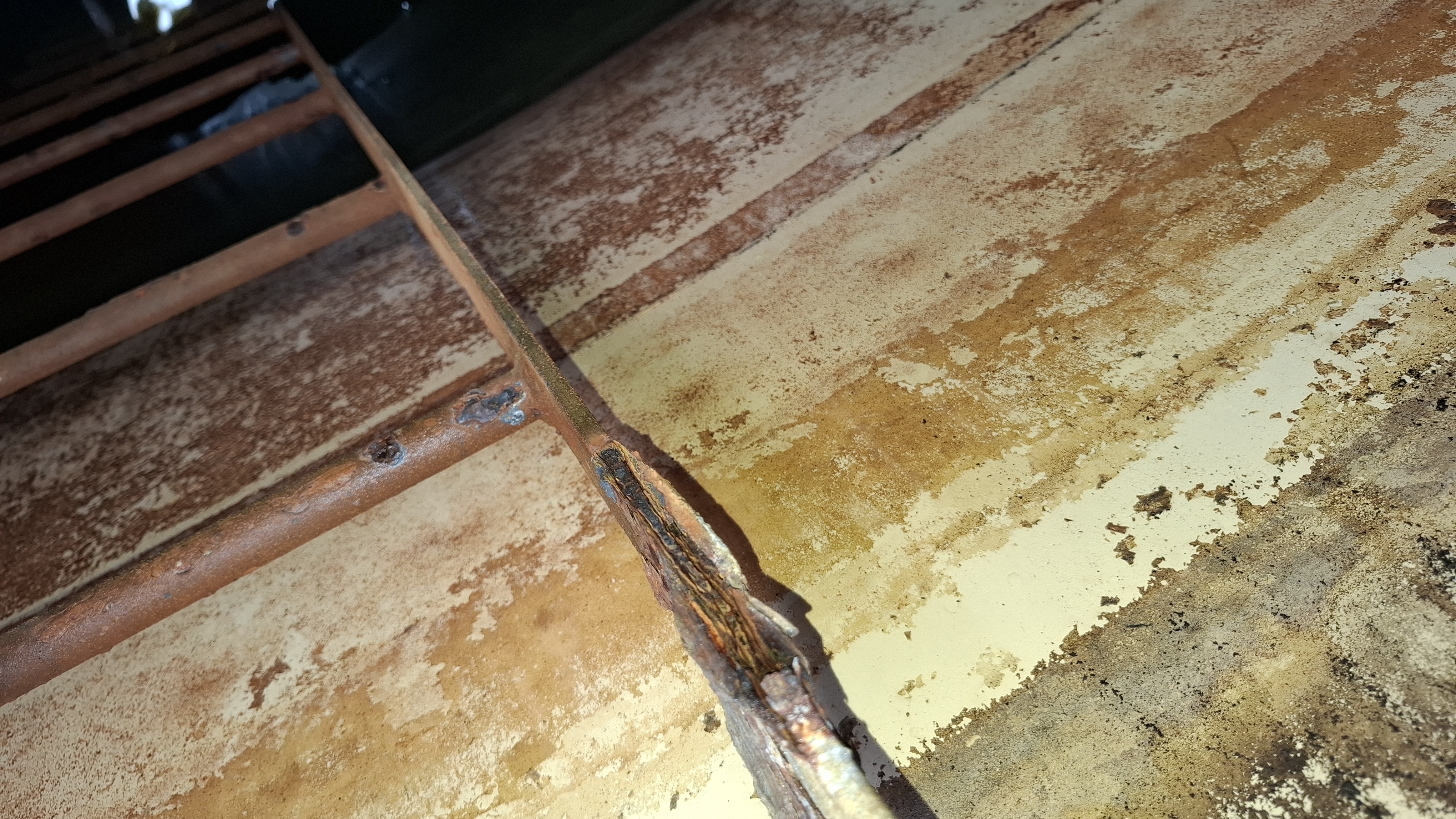 Corroded-ladder